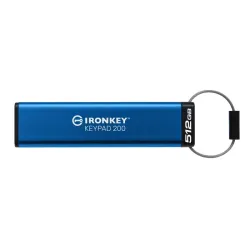 Kingston technology ironkey keypad 200 da 512 gb, fips 140-3 livello 3 (in fase di approvazione) crittografata aes-256