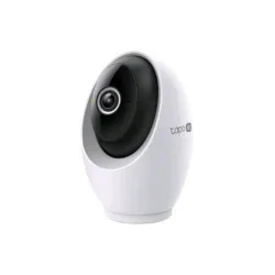 Tp-link tapo c260 camera pan/tilt ai home security 4k 8mp audio wi-fi dual band 2.4/5 ghz bluetooth 5.0 h265 bianco