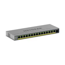 Netgear gs116epp gestito l2/l3 gigabit ethernet (10/100/1000) supporto power over ethernet (poe) grigio
