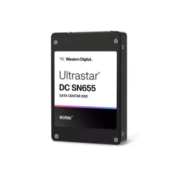 Western digital ultrastar dc sn655 u.3 3,84 tb pci express 4.0 3d tlc nand nvme