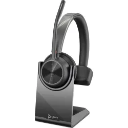 Hp poly voyager 4310 cuffia wireless monoaurale con microfono base di ricarica black