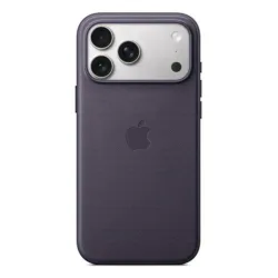 Apple iphone 17 pro max custodia in tessuto techwoven magsafe viola