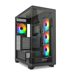 Sharkoon case elite shark ca500 atx nero