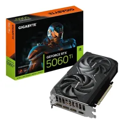 Gigabyte geforce rtx 5060 ti windforce max oc 8g scheda grafica - 8 gb gddr7, 128 bit, pci-e 5.0, 2617mhz frequenza del core, 3