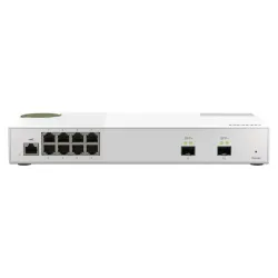Qnap qsw-m2108-2s switch di rete gestito l2 2.5g ethernet (100/1000/2500) grigio