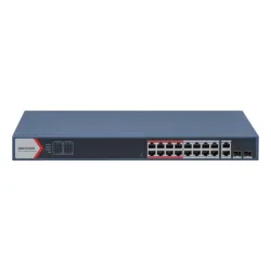 Hikvision switch smart managed poe 10/100 + uplink gigabit combo
