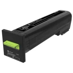 Toner Lexmark 72K2XKE nero nuovo imballo originale CS820 CX820 fattura IVA