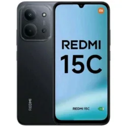 XIAOMI REDMI 15C 256GB ANDROID DUAL SIM DISPLAY 6.9'' 4GB RAM MIDNIGHT BLACK  IT