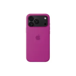 Apple iphone 18 pro max cover in silicone originale magsafe magenta