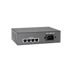 Levelone fep-0511 switch di rete fast ethernet (10/100) supporto power over ethernet (poe) grigio