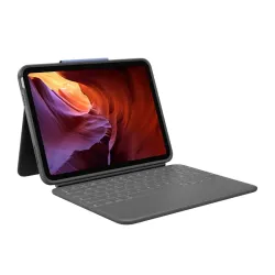 Logitech rugged folio qwerty spagnolo smart connector grafite