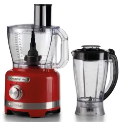 Ariete moderna gourmet pro (rosso) (1782/00) - robot da cucina multifunzione 3 lt - 1000w