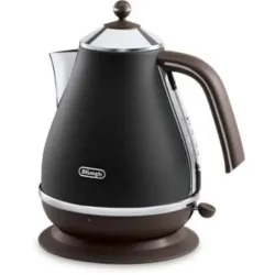 De`longhi kbov 2001.bk bollitore elettrico 1,7 l 2000 w nero, marrone