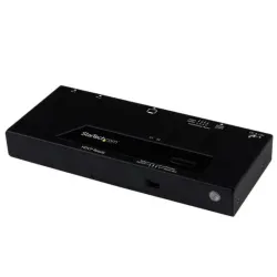 Startech.com switch hdmi a 2 porte con commutazione automatica e prioritaria - 1080p
