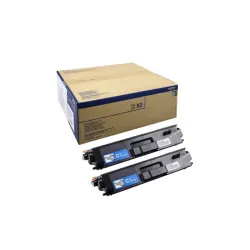 Brother tn-900ctwin cartuccia toner 2 pz originale ciano