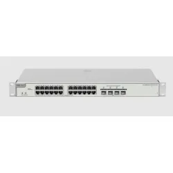 Reyee switch poe 24 porte gigabit, layer 2+, cloud managed, 4 porte uplink 10g sfp+, poe budget 370w