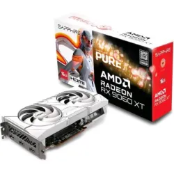 Sapphire pure amd radeon rx 9060 xt gpu, radeon rx 9060 xt, 16 gb, gddr6, 128 bit, 7680 x 4320 pixel, pci express x16 5.0