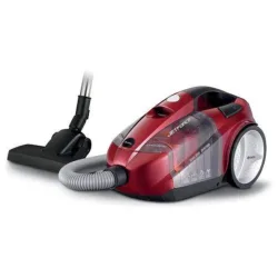 Ariete 2791 jet force aspirapolvere senza sacco 800 w filtro hepa capacitÀ 2,5 l motore ciclonico ruote gommate accessori inclusi rosso