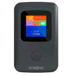 Strong hotspot 4g modem router 4g lte con display a colori slot per sim wi-fi fino a 150 mbit/s nero