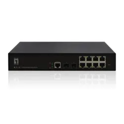 Levelone gel-1061 switch di rete gestito l2 gigabit ethernet (10/100/1000) nero