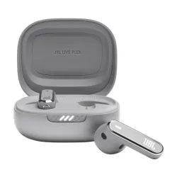 Jbl live flex auricolare wireless in-ear musica bluetooth argento