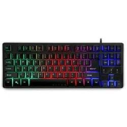 Acer nitro keyboard tkl tastiera gaming usb illuminata con 3 zone -4 livelli di luminosita` e 3 modalita` preimpostate anti-ghosting