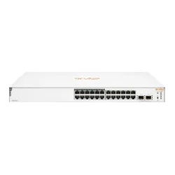 Hp enterprise aruba instant on 1830 24g 12p class4 poe 2sfp 195w gestito l2 gigabit ethernet 10-100-1000 supporto power over ethernet 1u