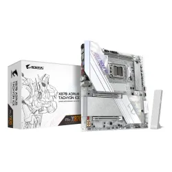 Gigabyte x870 aorus tachyon ice scheda madre - supporta cpu amd ryzen 9000, vrm digitale a 18+2+2 fasi, fino a 9600 mhz ddr5