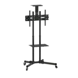 Equip base da pavimento per tv a schermo piatto 70`` nero
