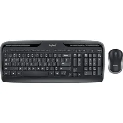 Logitech wireless combo mk330 tastiera mouse incluso rf wireless qwerty nordic