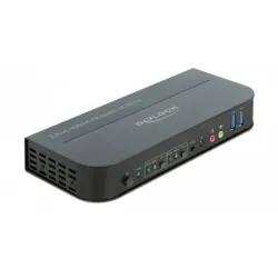 Delock 11481 switch per keyboard-video-mouse (kvm) nero