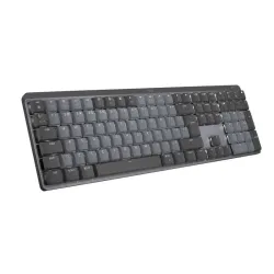 Logitech mx mechanical tastiera rf senza fili + bluetooth qwerty us international grafite, grigio