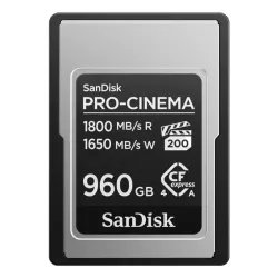 Scheda di memoria SanDisk 960 GB PRO-CINEMA CFexpress tipo A