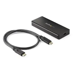 Startech.com enclosure ssd pcie m.2 nvme usb-c 10 gbps - custodia esterna robusta in alluminio m.2 pcie m-key classificazione