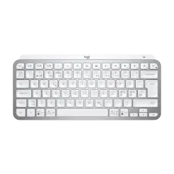 Logitech mx keys mini tastiera universale rf senza fili + bluetooth qwerty nordic grigio