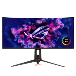 Asus rog swift oled pg34wcdn monitor pc 86,4 cm (34\) 3440 x 1440 pixel wide quad hd qd-oled nero