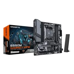 Gigabyte b550m gaming x wifi6 scheda madre - cpu amd ryzen 5000, vrm a 5+3 fasi, fino a 3200 mhz ddr4, 1x m.2 pcie 4.0 + 1x m.2