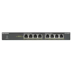 NETGEAR Switch Ethernet PoE 8 porte Unmanaged (GS308PP), Switch PoE Gigabit con