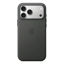 Apple iphone 17 pro max custodia in tessuto techwoven magsafe nero