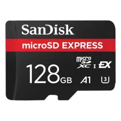 SanDisk Express 128 GB MicroSDXC UHS-I (EXPRESS MICROSD CARD 128GB - UP TO 880MB
