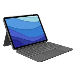 Logitech combo touch - tastatur und foliohÃ¼lle - mit trackpad - hintergrundbeleuchtet - apple smart connector - qwertz