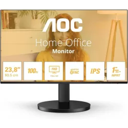Aoc 24b3ha2 - monitor full hd, 24 pollici, altoparlante integrato (1920x1080, 100 hz, vga, hdmi 1.4) nero
