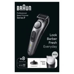 Braun beardtrimmer 7 bt7420 regolabarba uomo