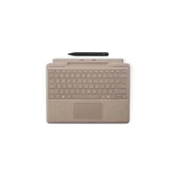 Microsoft surface pro keyboard with slim pen qwertz tedesco microsoft cover port beige