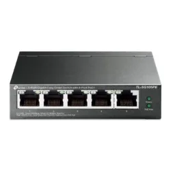 Tp-link tl-sg105pe switch di rete non gestito l2 gigabit ethernet 10-100-1000 nero supporto power over ethernet