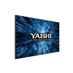 Yashi quadro signage ads panel 43`` 4k 3840x2160px no touch 550cm/m2 4gb ram 64gb storage hdmi usb wifi rj45 mm vesa android11