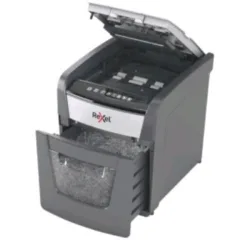 Rexel optimum autofeed+ 50x distruggidocumenti a frammento cestino 20lt capacita` 50 fogli grigio