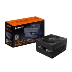 Gigabyte aorus elite p850w alimentatore - pcie 5.0, 80 plus platinum, design completamente modulare, ventola da 120 mm