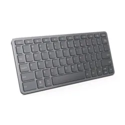 Lenovo multi-device wireless tastiera qwerty fino a 3 dispositivi usb + bluetooth grigio