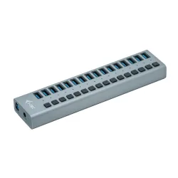 I-tec u3chargehub16 caricabatterie per dispositivi mobili universale grigio ac interno - tastiera qwertz